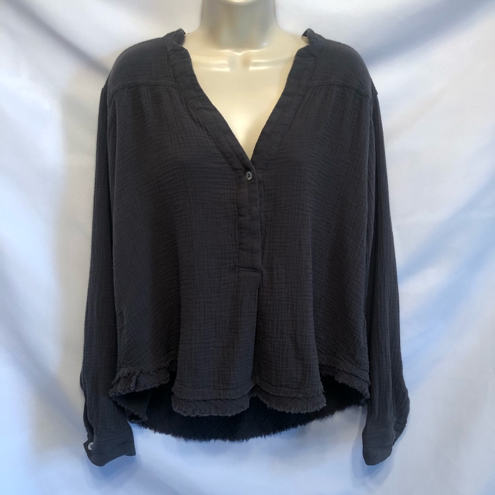 Free People Frayed Top